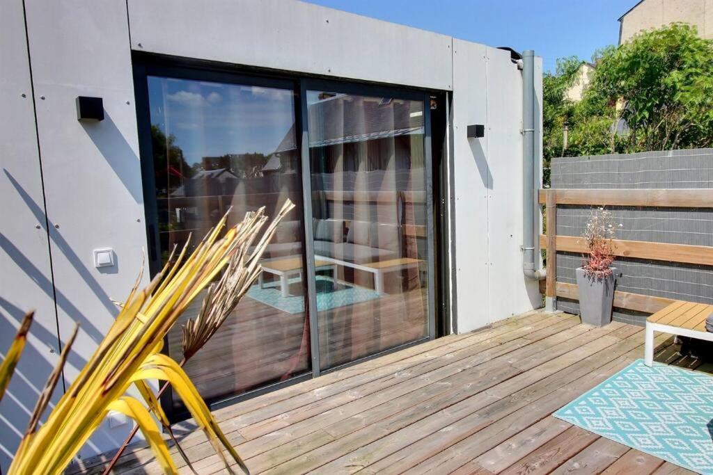 Вилла Maison Type Loft Avec Terrasses Трувиль-сюр-Мер Экстерьер фото
